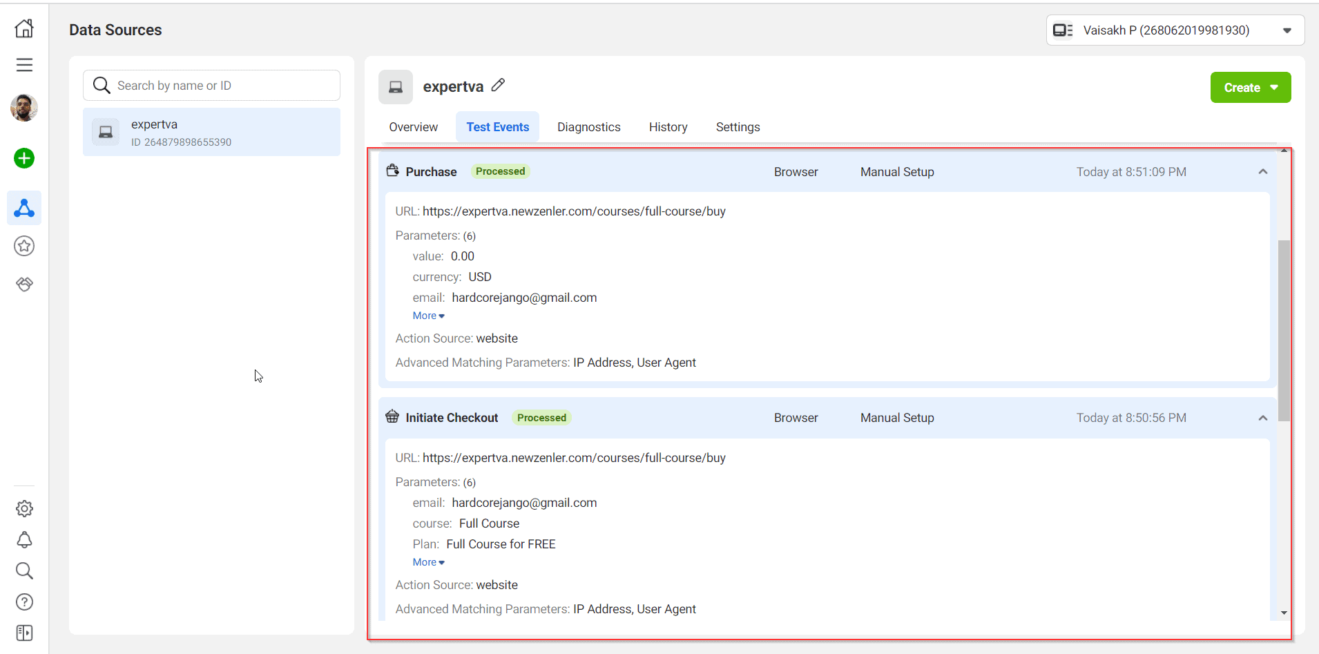 Enroll yourself into a free course and see the events veing triggered in Facebook Pixel Enroll yourself into a free course and see the events veing triggered in Facebook Pixel