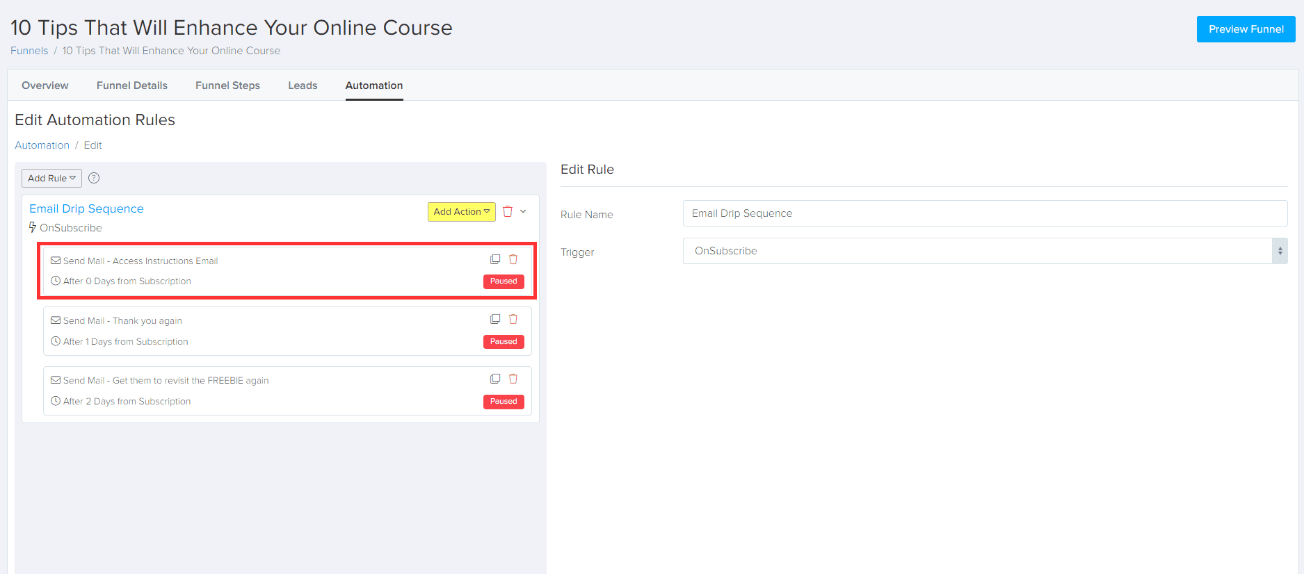 Add New Email Add New Email
