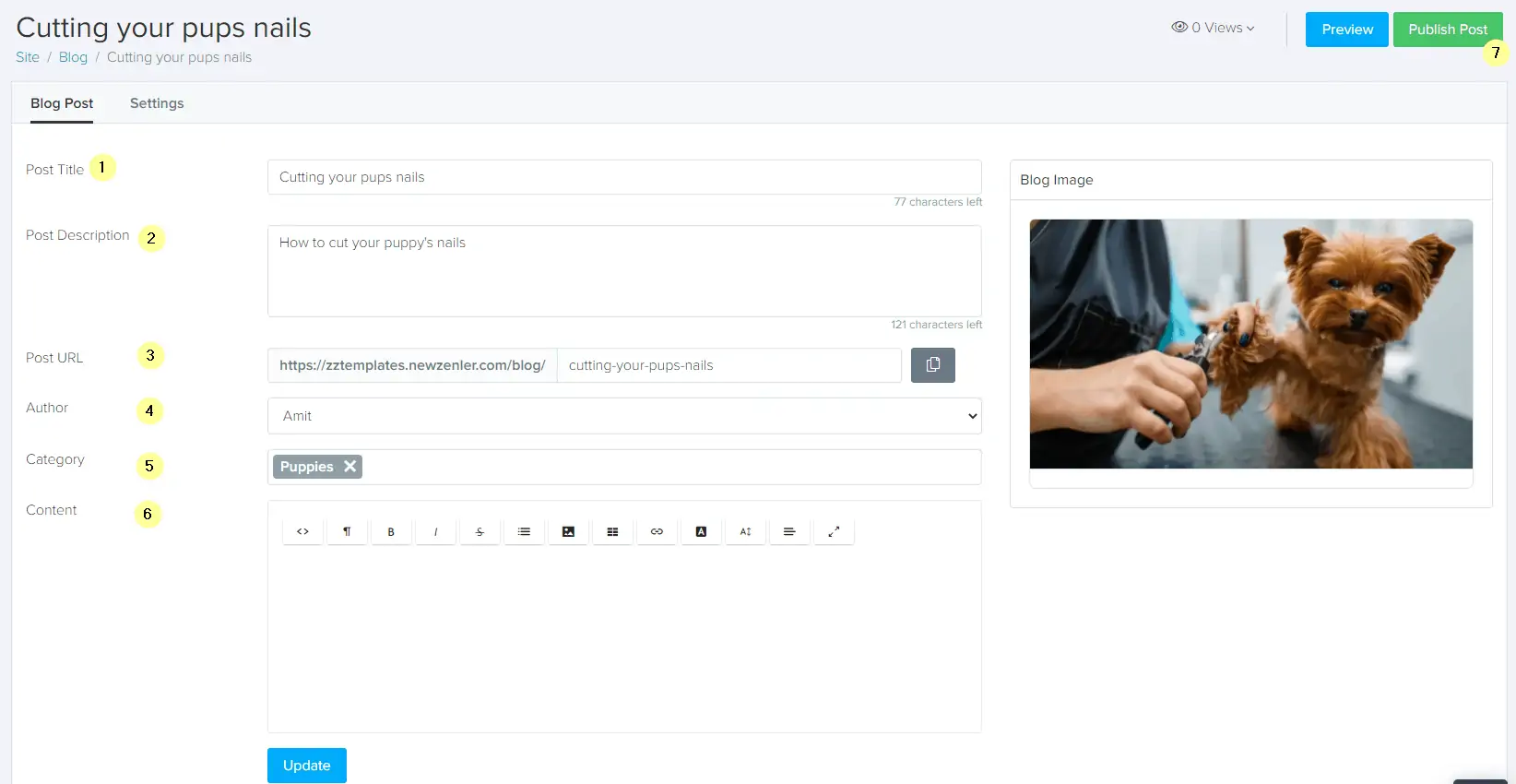 Blog anatomy Blog anatomy