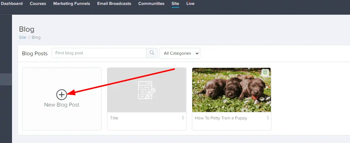 Create a new post Create a new post