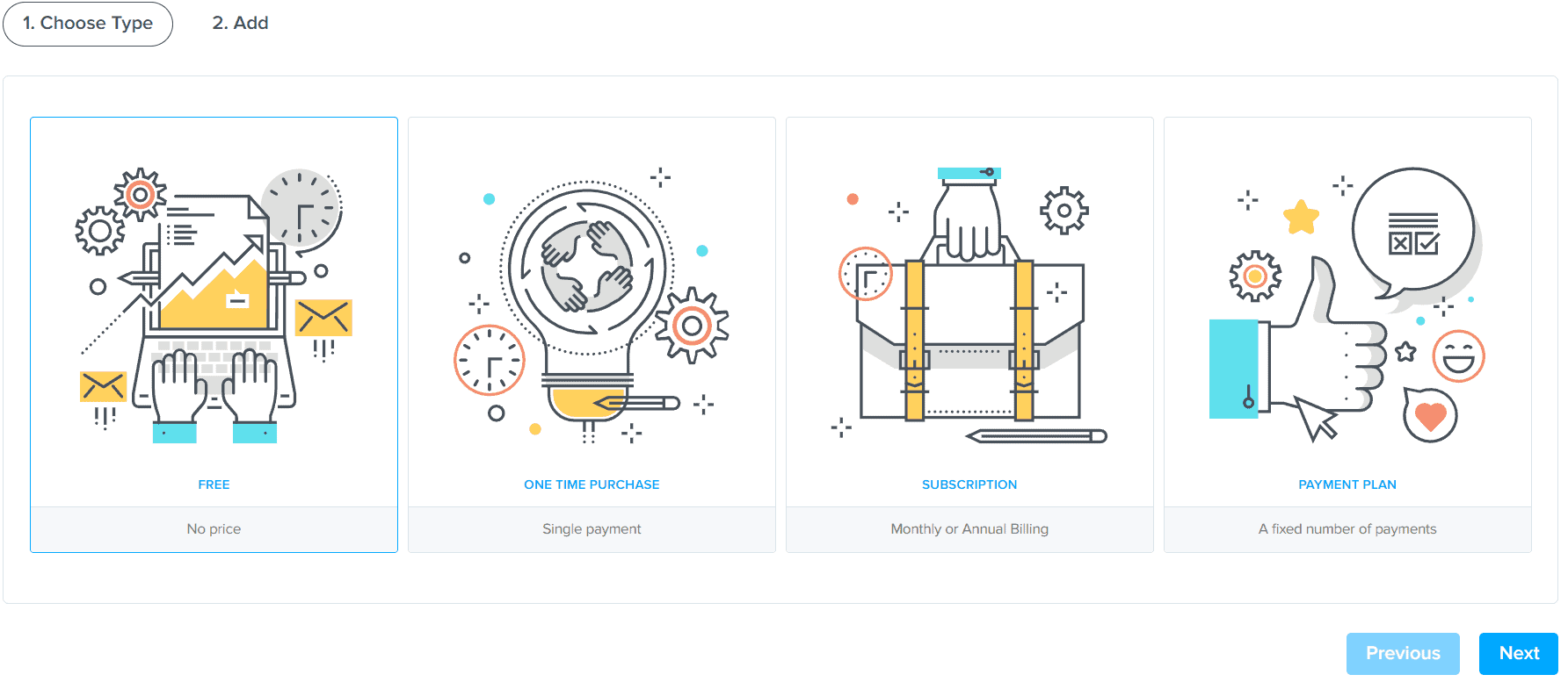 Pricing options in Zenler