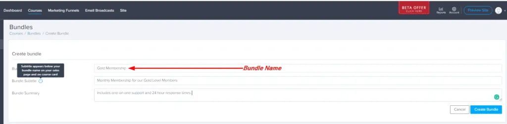 Step 3 How To Build A Membership Site on New Zenler 3
