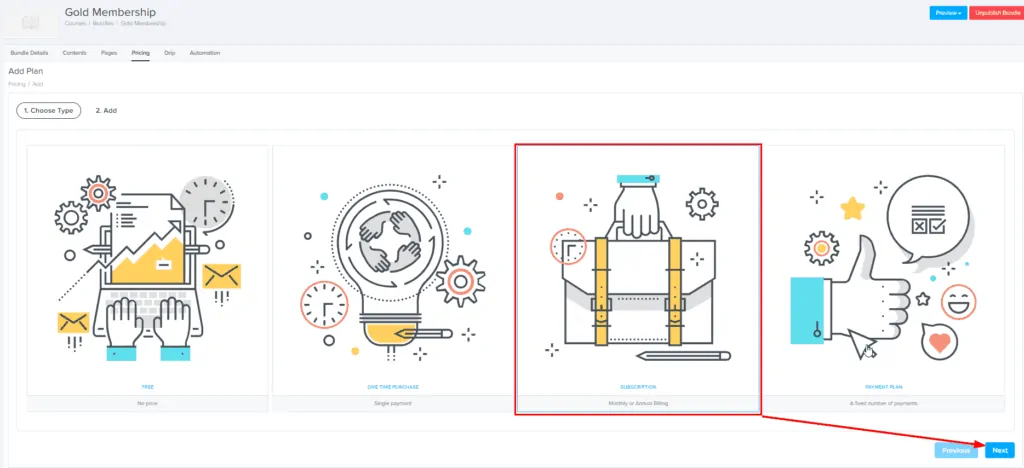 Step 5 How To Build A Membership Site on New Zenler 6