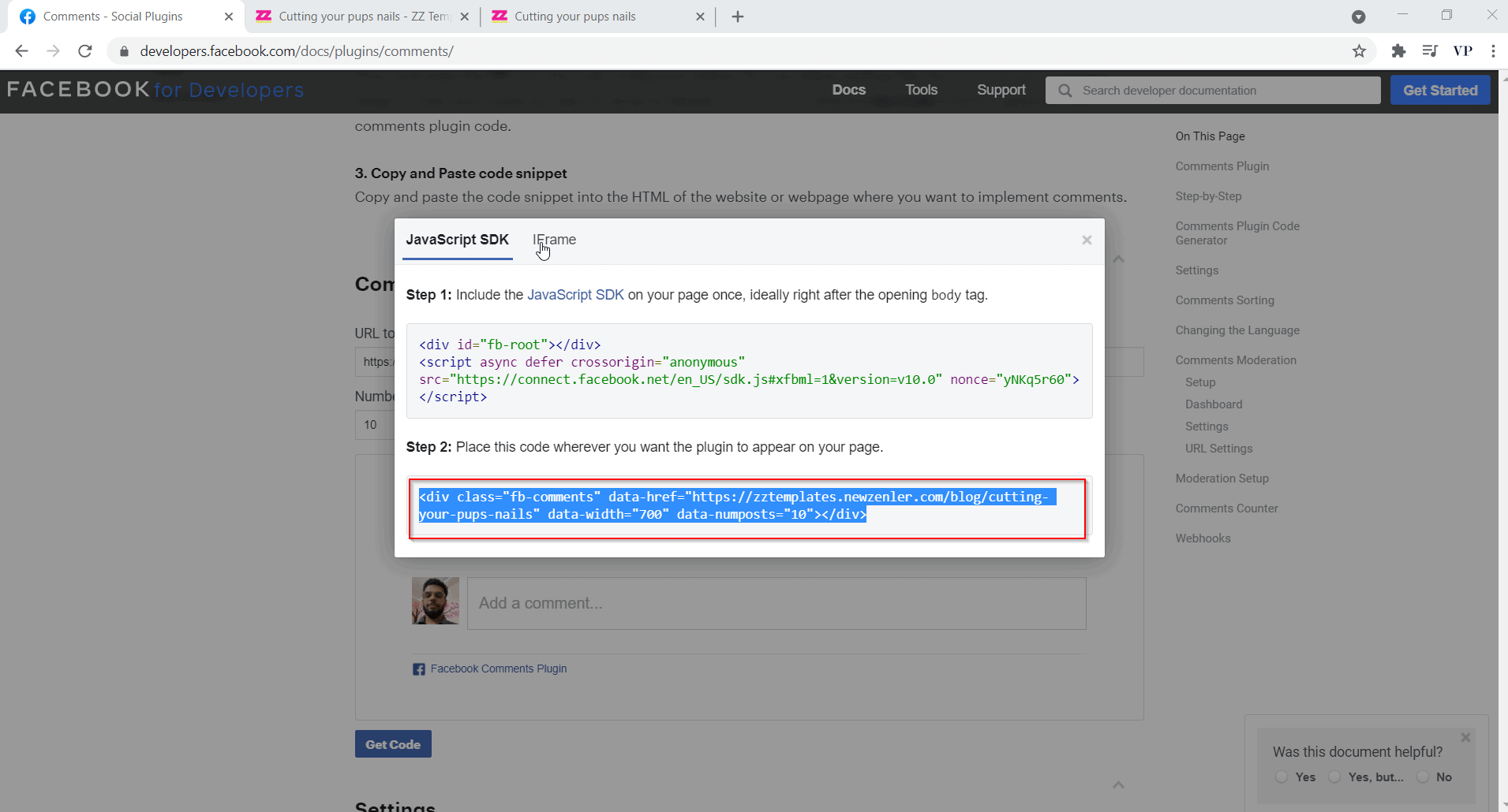 copy the second code copy the second code