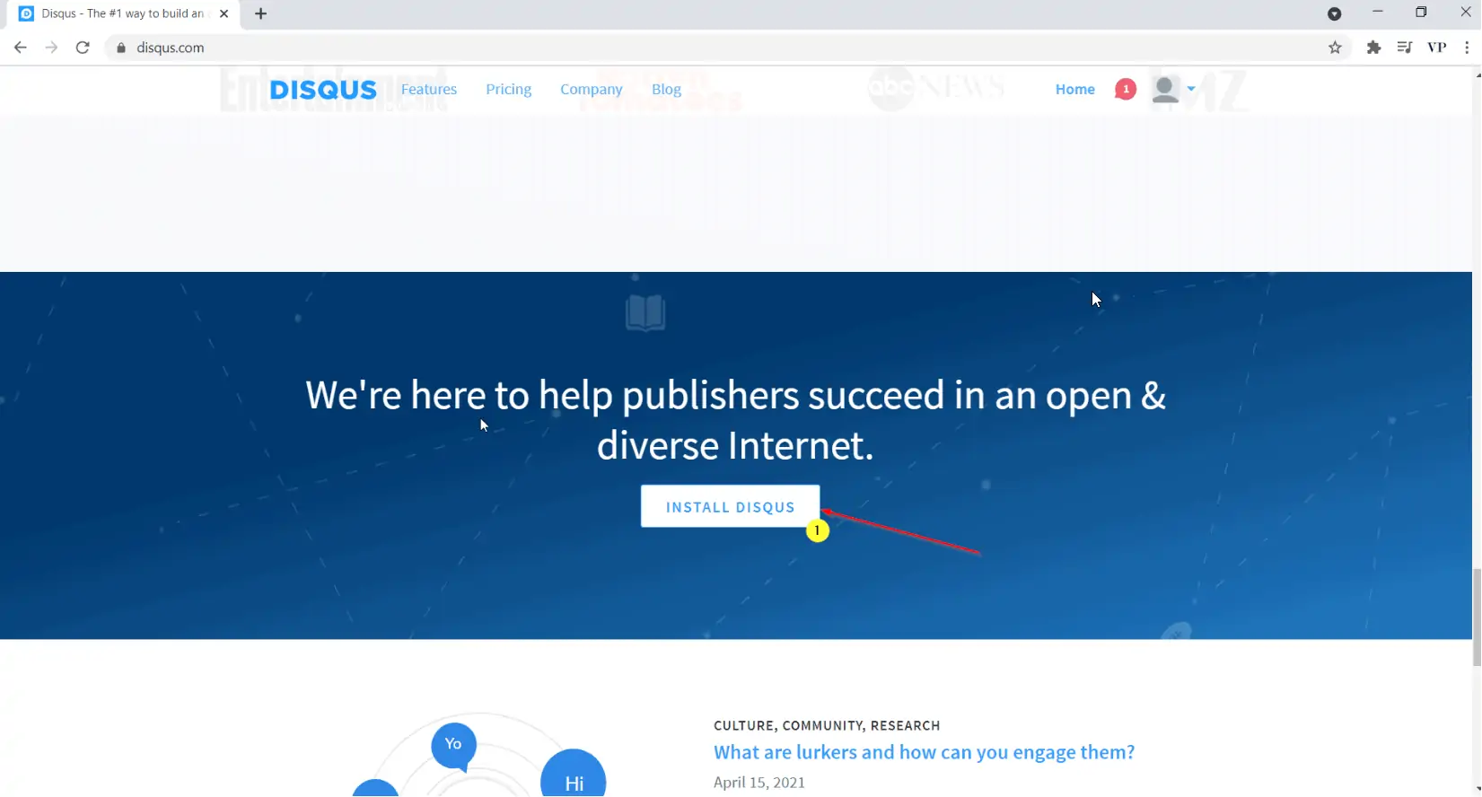 install discus install discus